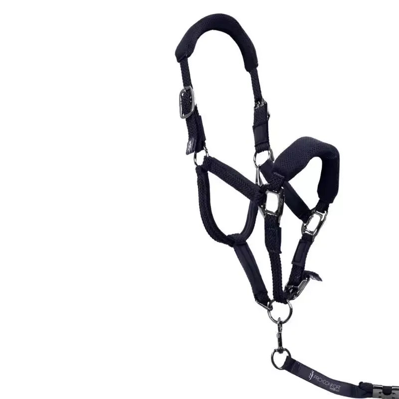 Rduction Licol cheval et longe Dorai ergonomique mesh Pro-Confort Horsewear - Cheval - Noir