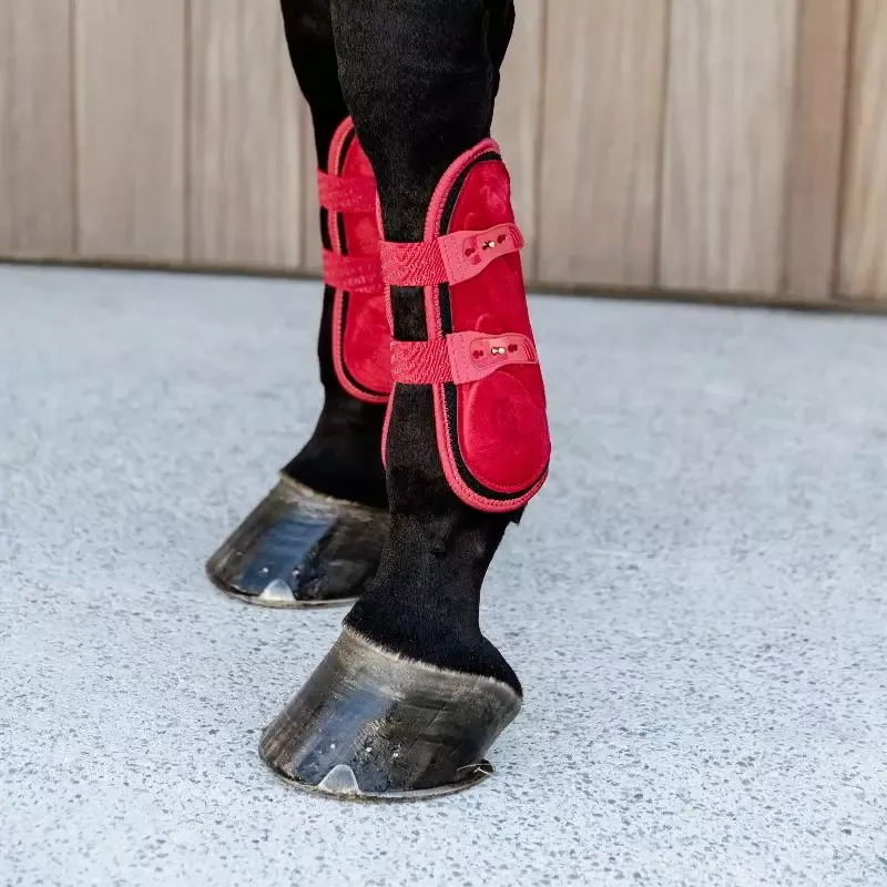 Gutres Velvet Bamboo Kentucky Horsewear cheval - Poney - Bordeaux Prix Bas