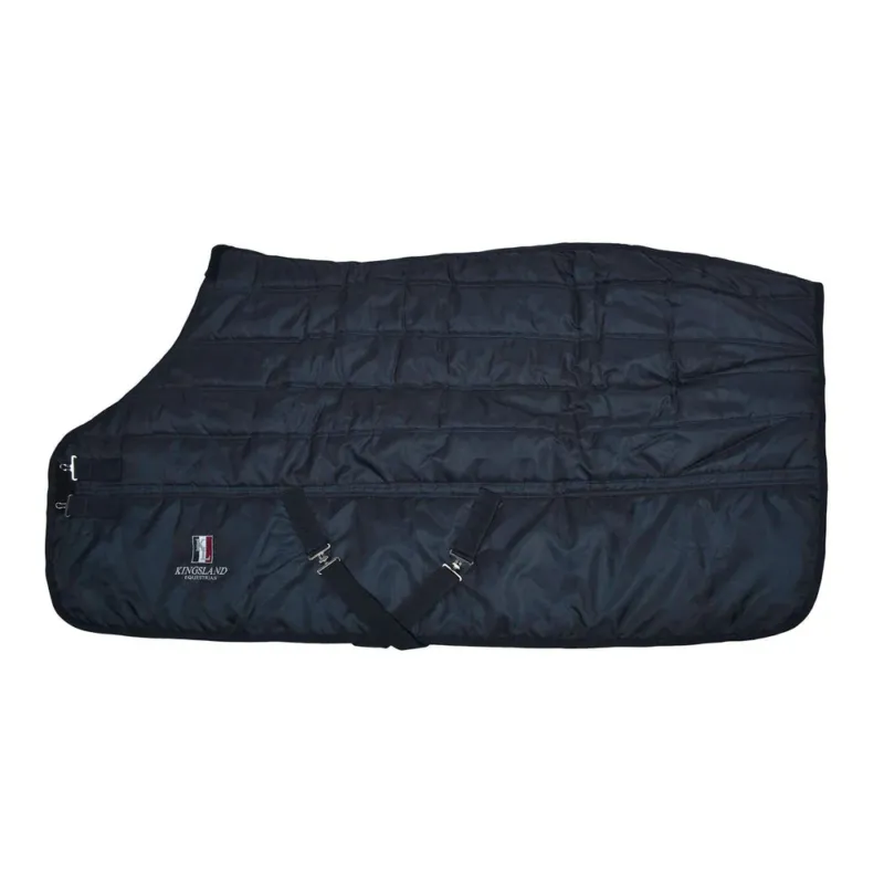Promotion Saisonnire Manta para caballo Kingsland Classic Primary Stable manta, 400g - Navy / 6'9/155CM