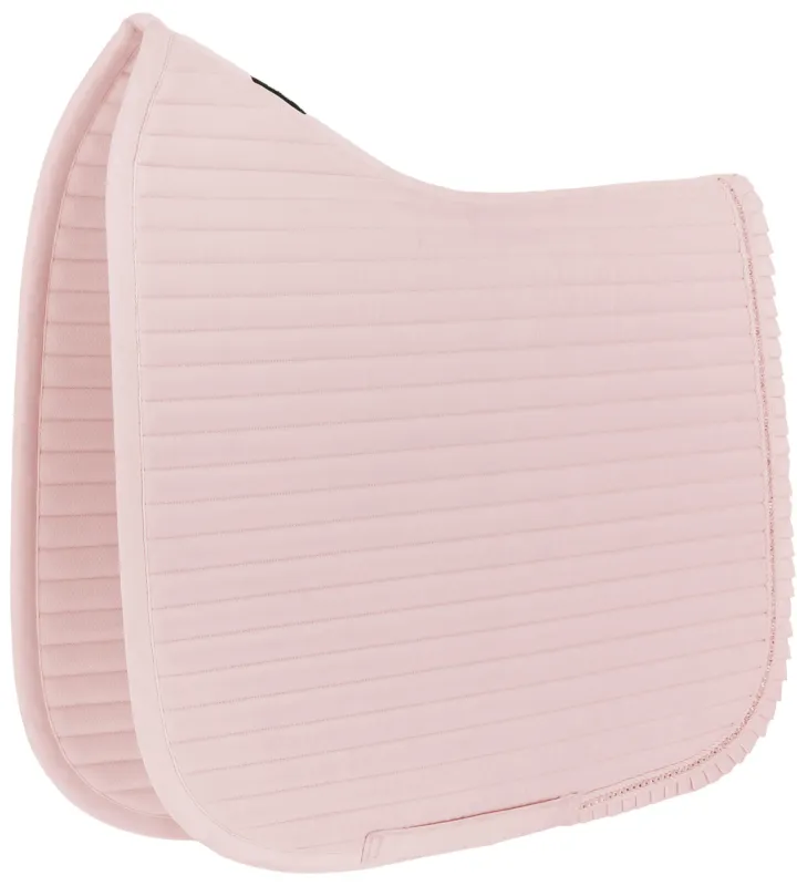 Tapis de selle dressage Equithme Glam - Cheval - Rose Soldes