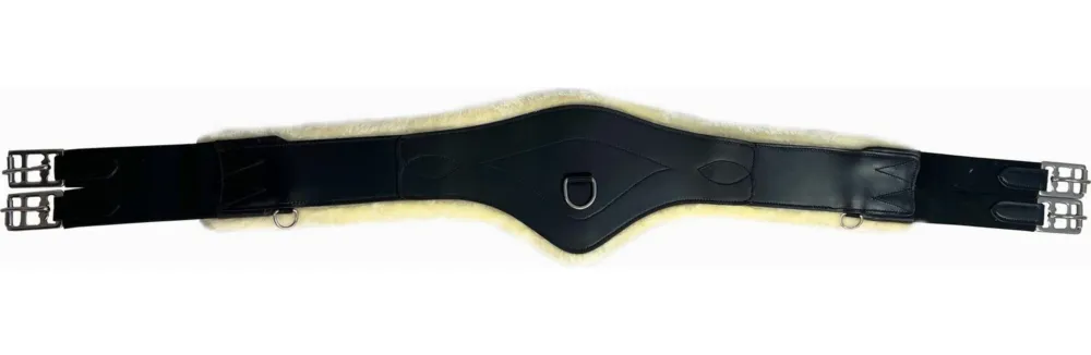 Offre Du Jour Sangle anatomique cuir mouton T de T - 105 cm - Noir