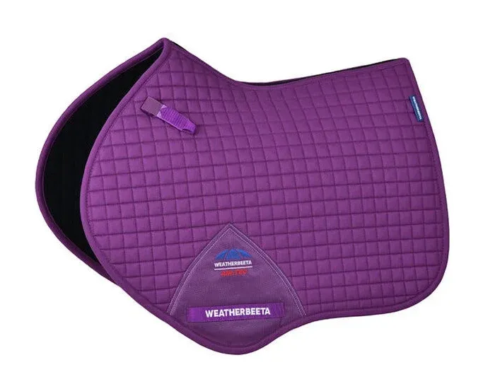 Tapis de selle Weatherbeeta Prime Air-Tec CSO Shaped - S - Violet Expdi Aujourdhui
