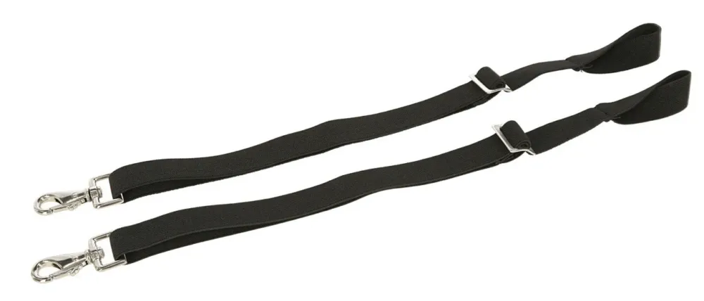 Retour Gratuit Courroies de cuisses pour couvertures RugBe Kerbl - Noir