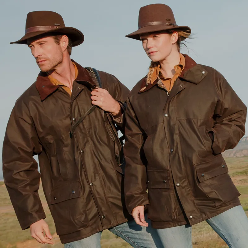 Veste 3/4 coton huil impermable Basic Jacket Must-Have