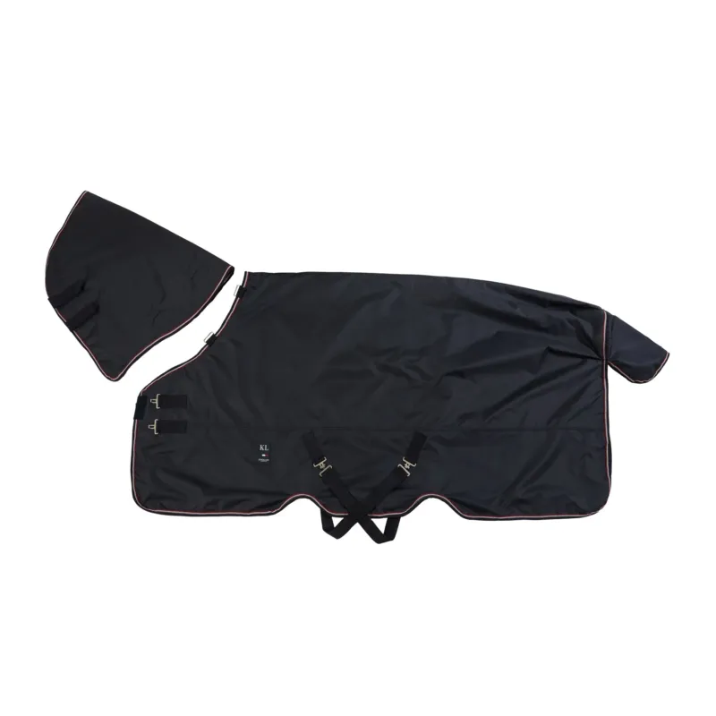 Manta para caballo Kingsland Classic Primary Turnout manta with Detachable - Navy / 6'0/135CM Pas Cher