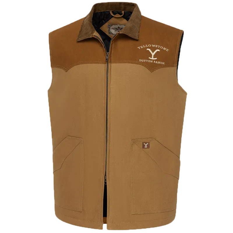 Vente Flash Gilet canva Yellowstone Hays