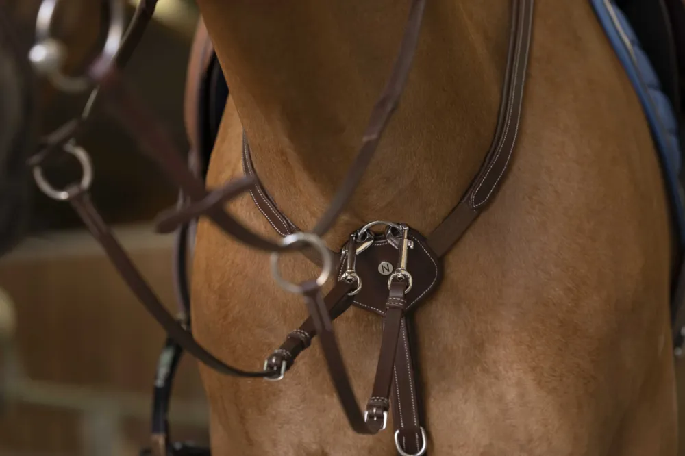 Collier de chasse Norton Pro Confort - Cheval - Havane Haute Qualit