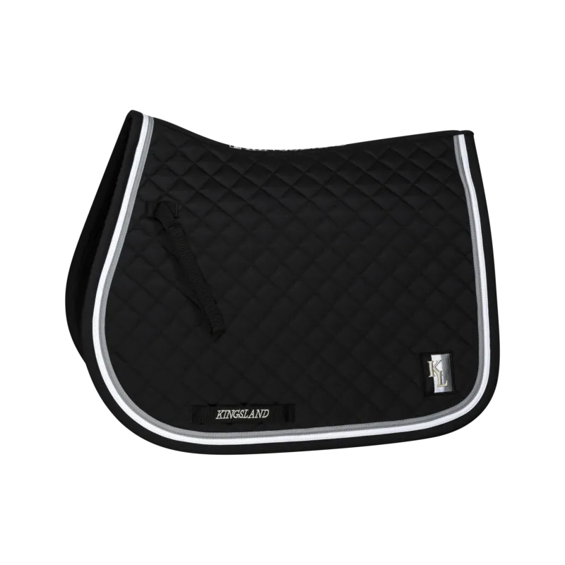 Vente Directe Mantilla Kingsland Classic mantilla de salto - Black / Pony/Small
