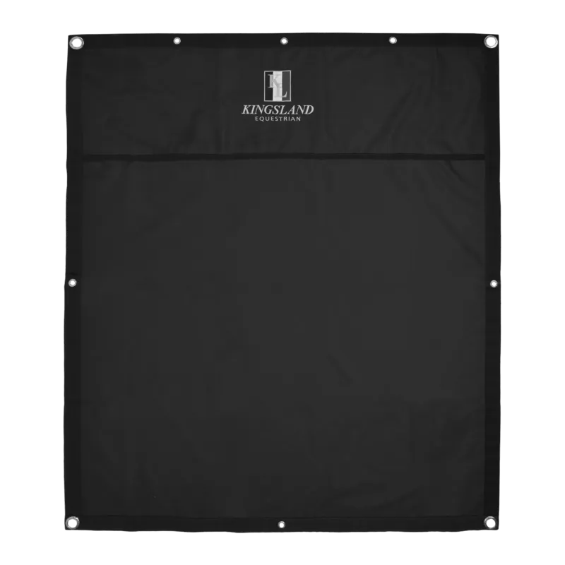 Horsegear Accessories Kingsland Classic Goes Black Stable Curtain - Black / ONE SIZE Must-Have