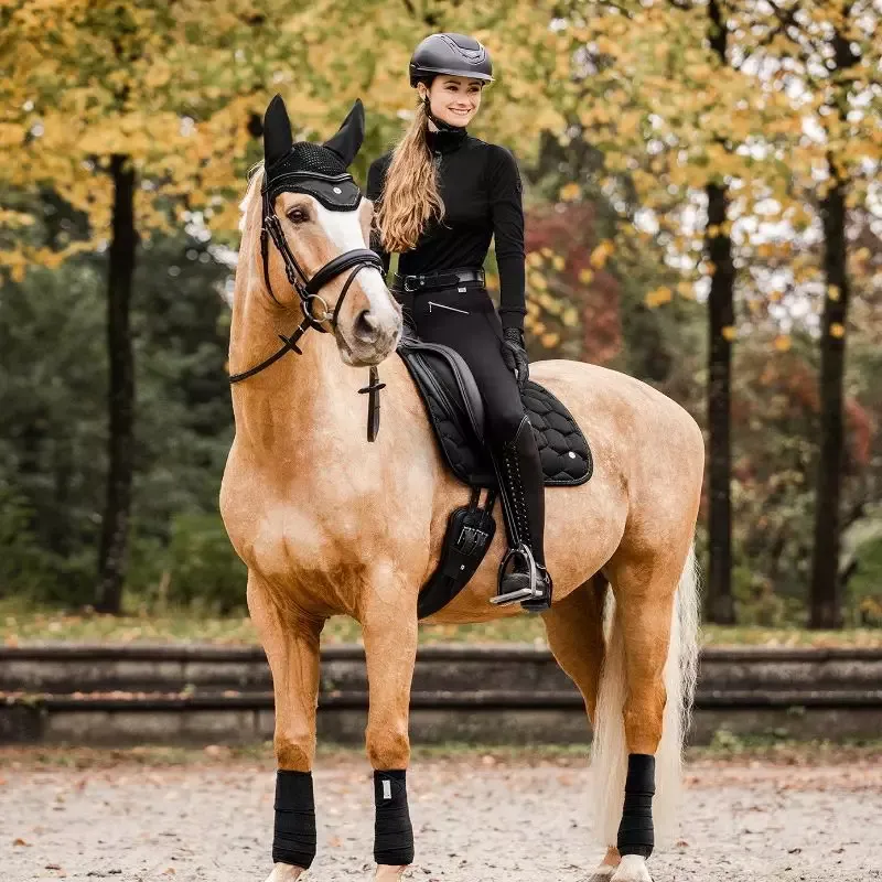 Haute Qualit Tapis cheval Nairobi Waldhausen - Cheval Dressage - Rouge vin