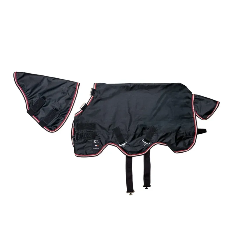 Manta para caballo Kingsland Classic Primary Turnout manta with Detachable - Navy / 6'3/140CM Super Prix