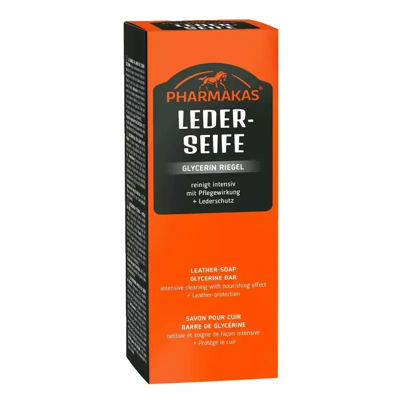 Leather-Soap Glycerine Bar Pharmakas - Savon cuir quitation Must-Have