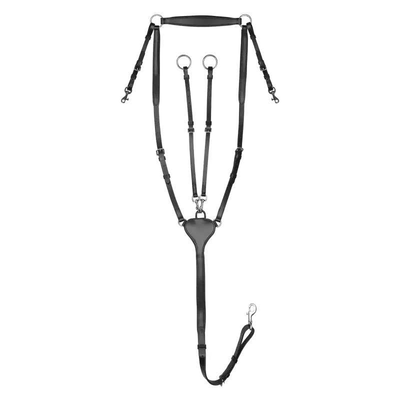 Collier de chasse cheval X-Line Professional Waldhausen - Cob/pur-sang - Noir Populaire