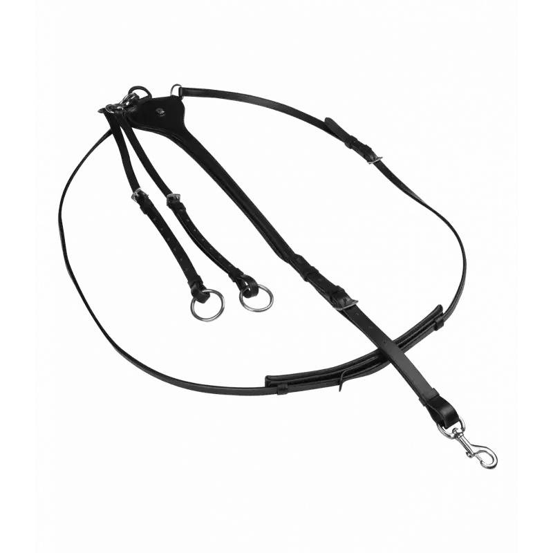 Nouvel Arrivage Martingale cheval X-Line Professional Waldhausen - Cob/pur-sang - Noir