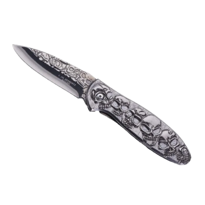 Couteau Herbertz tte de mort Livraison Express