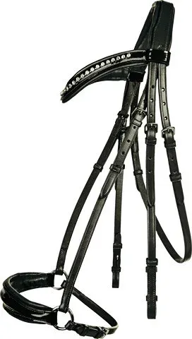 Bridon Carolin HKM - Poney - Noir Prix Cass