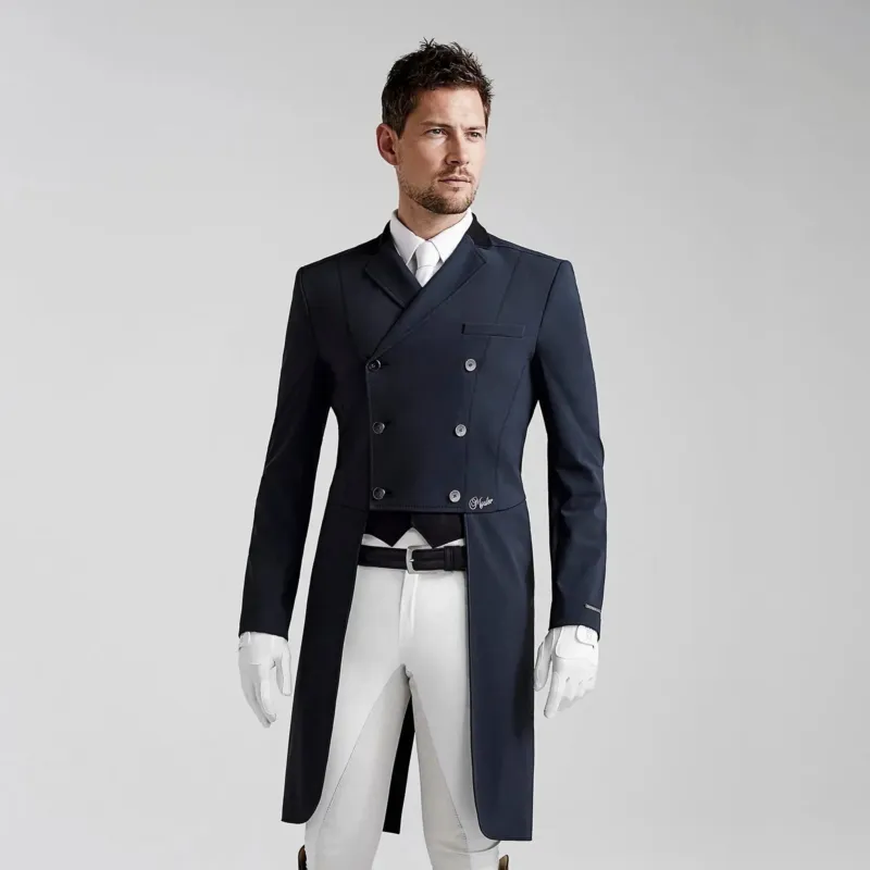 Meilleur Choix Chaqueta de concursos Kingsland Master hombre Tail Coat - Navy / 48