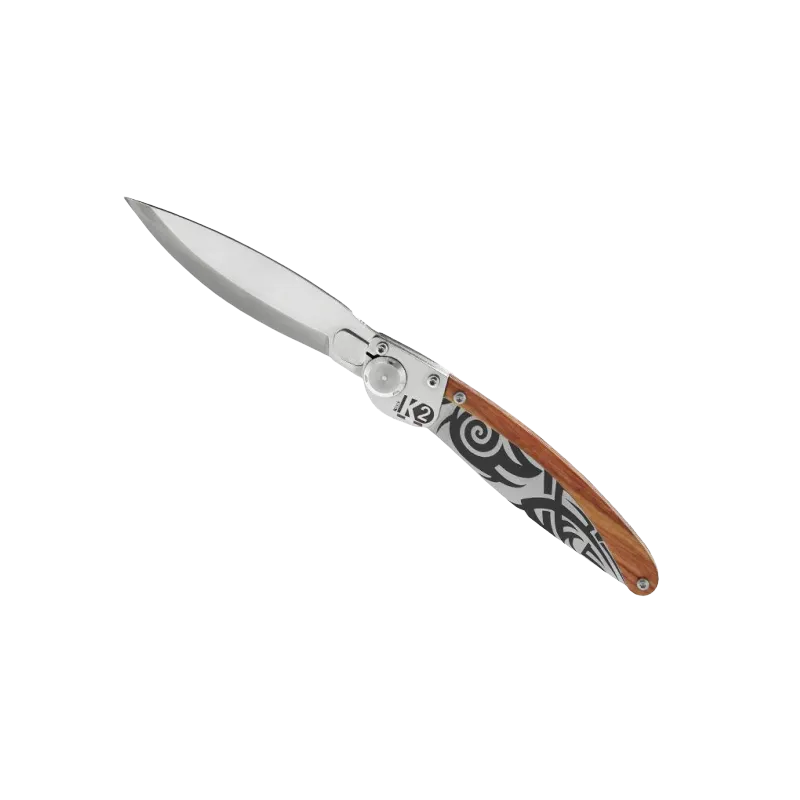 Achat Immdiat Couteau K2 bois de rose Tribal