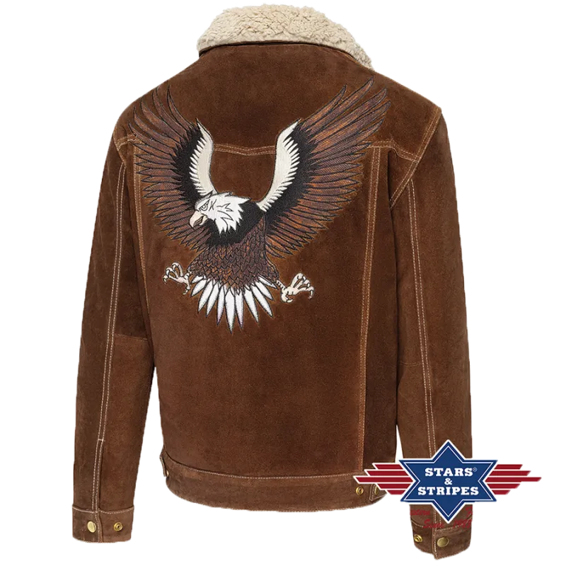 Offre Exclusive Veste daim Decker Brown