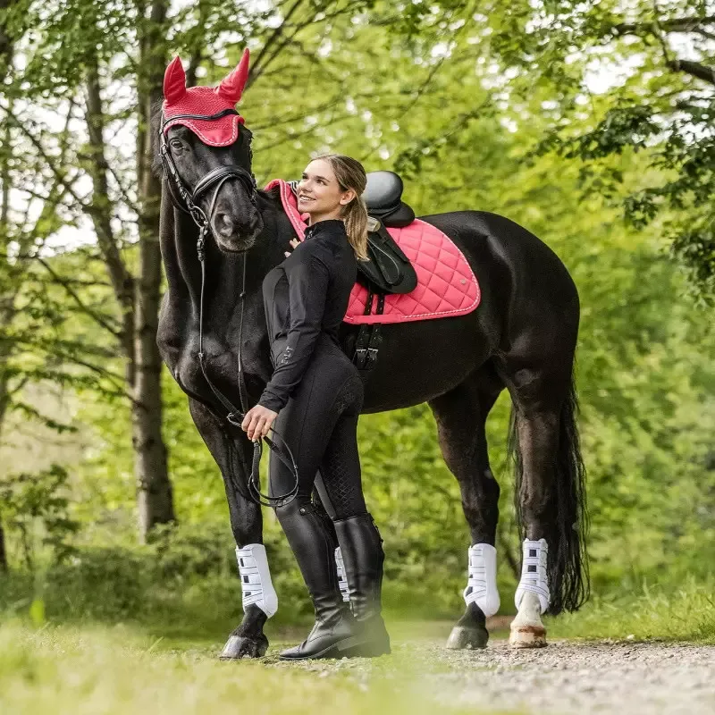 Livraison Gratuite Tapis cheval Breath mesh respirant Waldhausen - Cheval Mixte - Bleu nuit