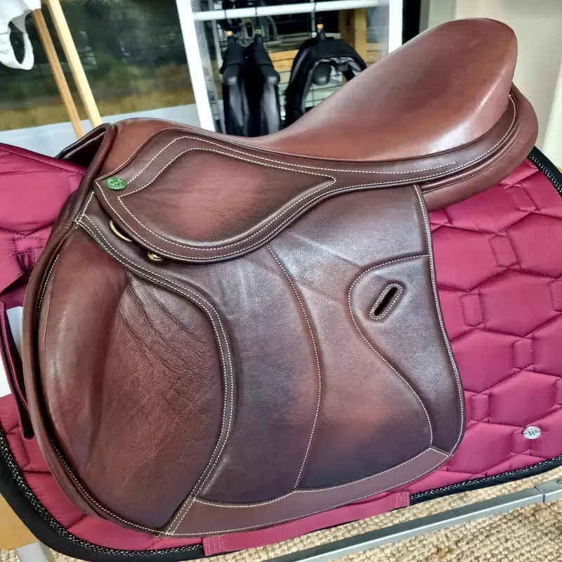 Vente Flash Selle cheval cuir double veau Galia Cavalhorse - Noir
