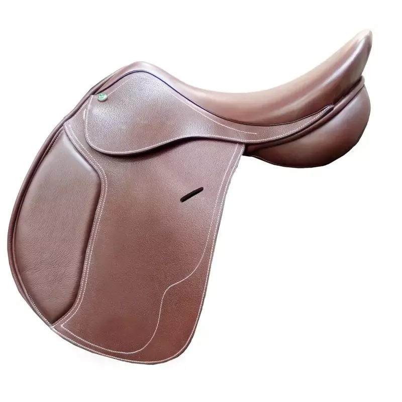 Selle cheval mixte dressage cuir Premium Cavalhorse - Noir Top Vente