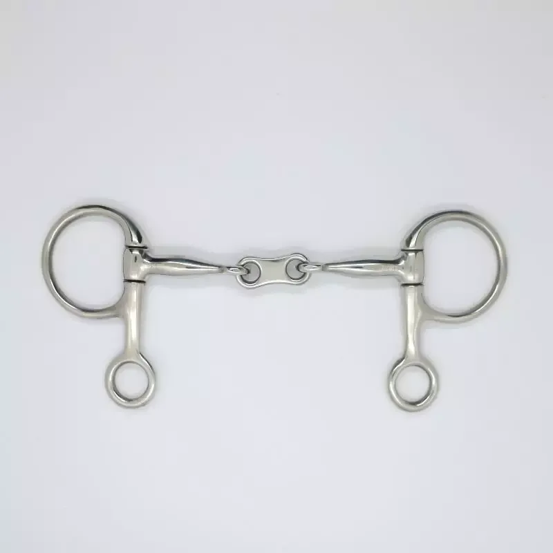 Mors cheval Baucher double brisure lien plat 11mm Pro-Confort Horsewear Solde