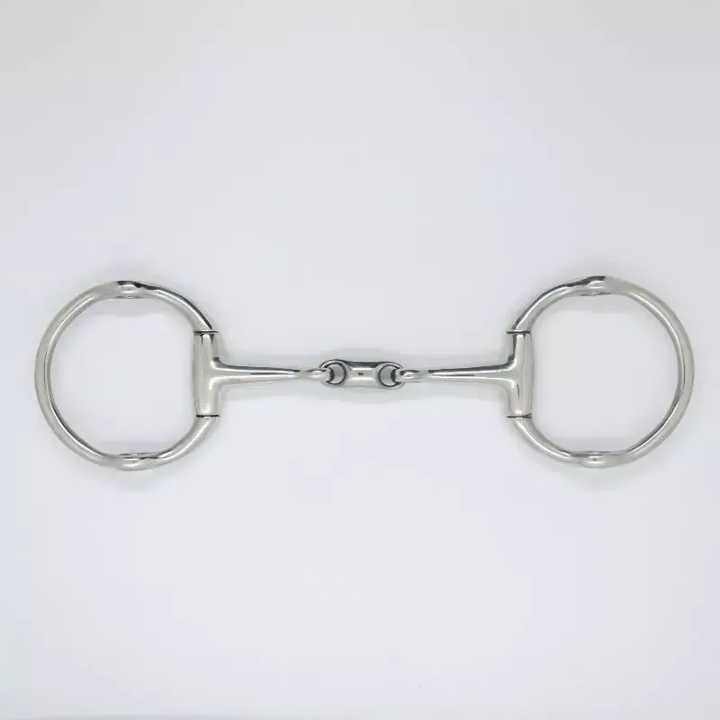 Paiement Scuris Mors cheval Releveur olive double brisure 14mm Pro-Confort Horsewear