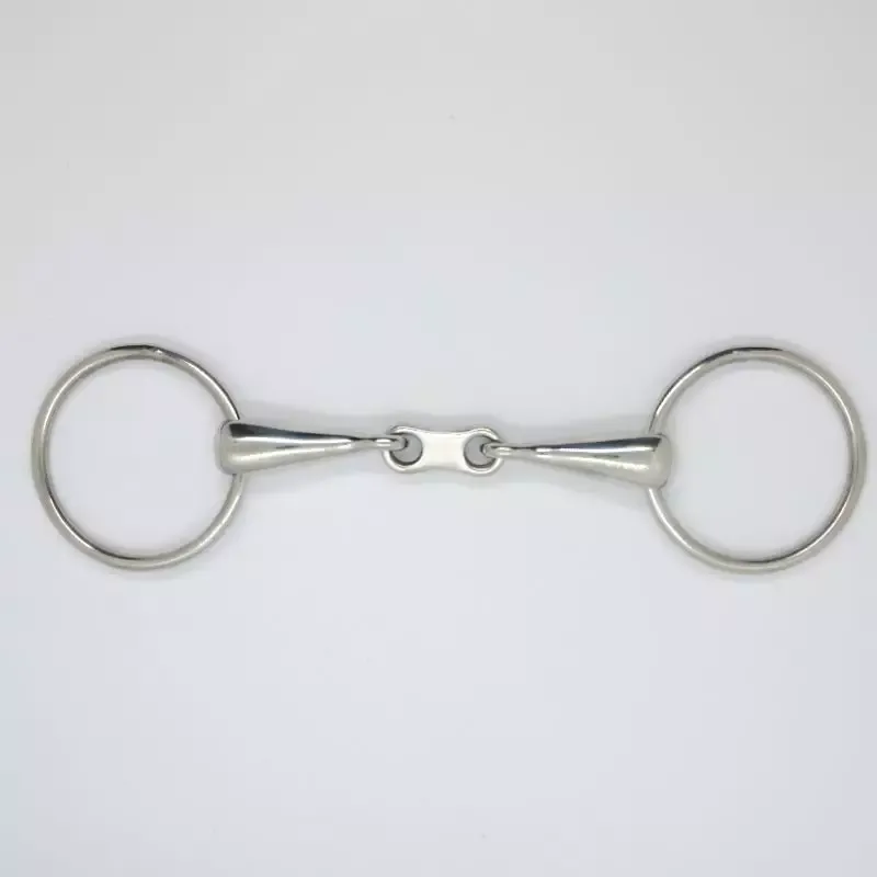 Mors cheval simple double brisure lien plat 19mm Pro-Confort Horsewear Bon March