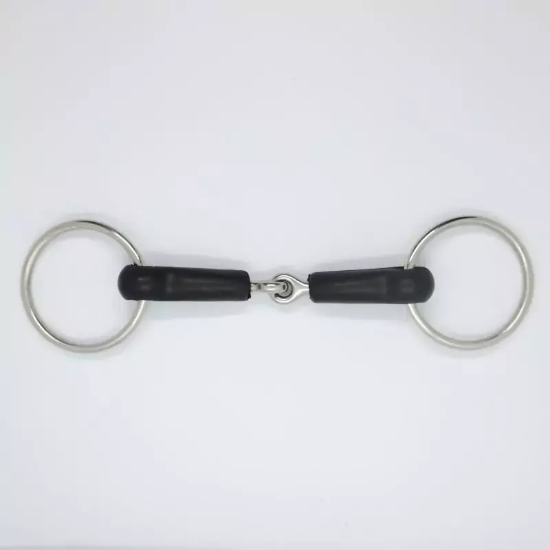 Mors cheval simple caoutchouc Pro-Confort Horsewear Satisfait Ou Rembours