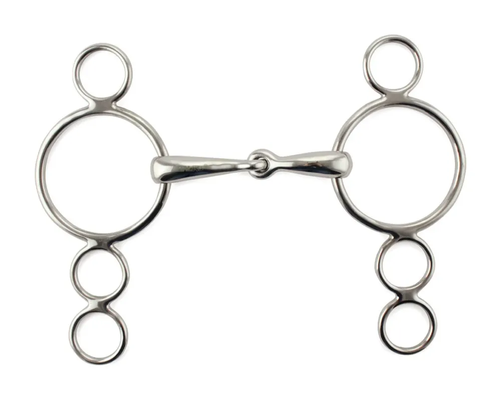 Prix Cass Mors Pessoa Poney 4 Anneaux Inox Umbria Equitazione - 105 mm