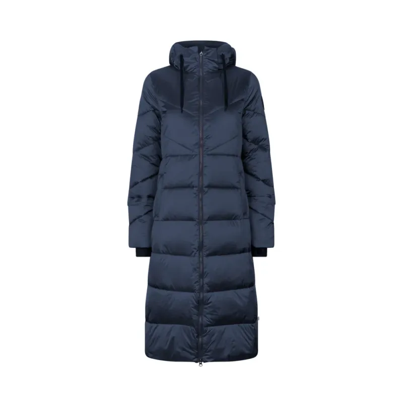 Prix Rduit Outerwear Kingsland KLMonica mujer Long Riding Coat - Navy / S