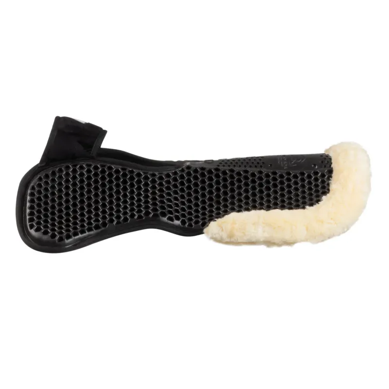 Amortisseur Acavallo pour compenser MF-S WFS chamois mouton arrire gel hexagonal rhausse avant - Bleu / mouton naturel Satisfait Ou Rembours