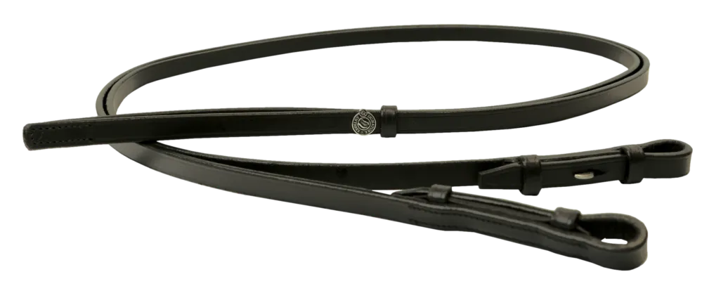 Rnes Signature by Antares dressage Soft Grip 7 arrtoirs - Cheval - Noir Offre Du Jour