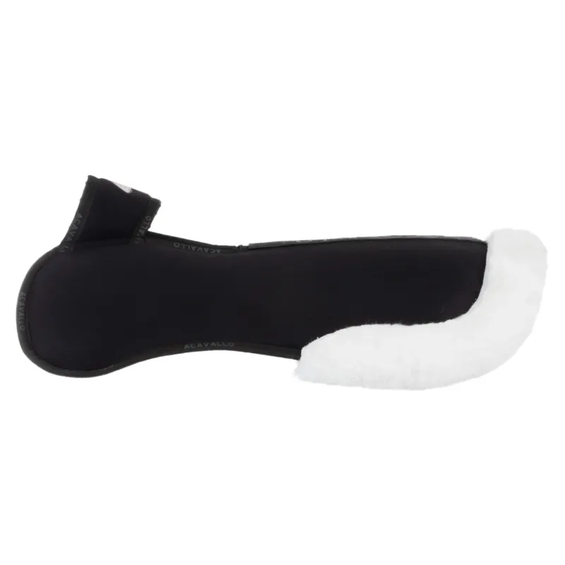 Dernire Chance Amortisseur Piuma-FS WFS-FS avec poches en sude et rehausseur avant Acavallo - Noir / blanc