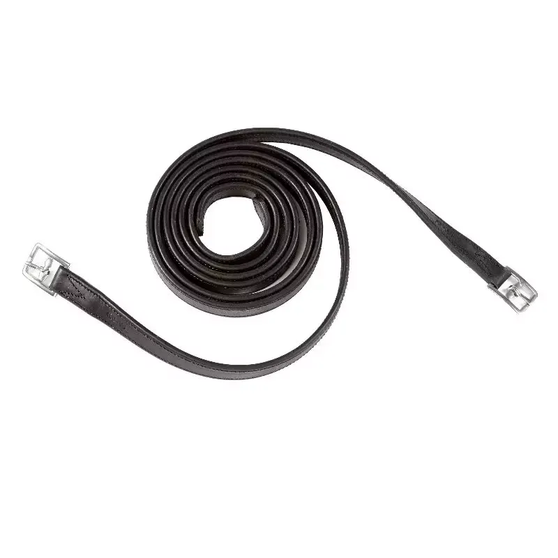 Etrivires cheval doubles veau Antars - Noir Acheter Direct