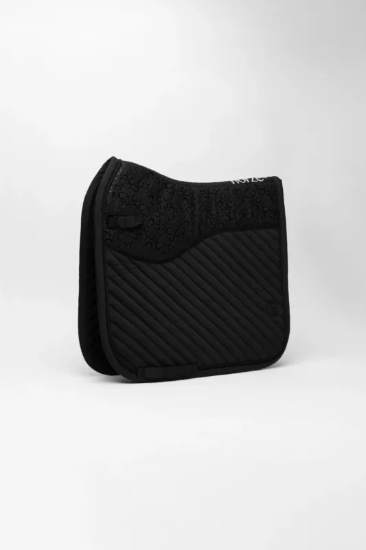 Tapis de dressage Horze Lucca - Cheval - Noir Livraison Express