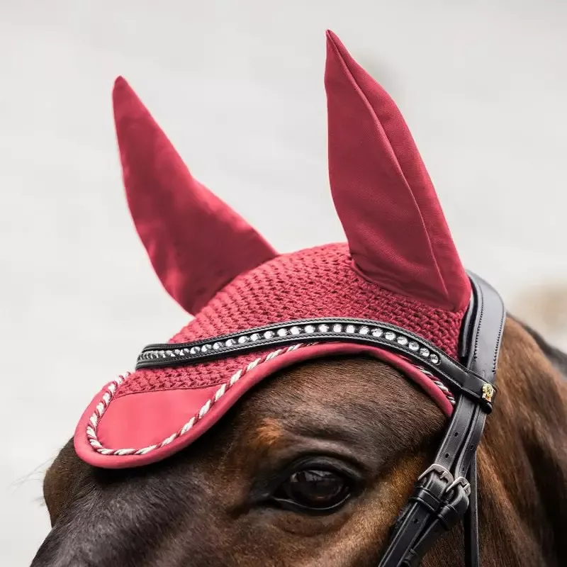 Quantit Limite Bonnet anti-mouche cheval Elegant Waldhausen - Cheval - Bleu fonc