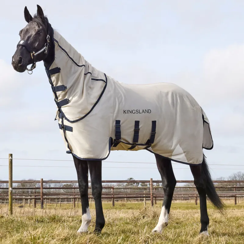 Prix Cass Manta para caballo Kingsland KLLando Fly manta - Rainy Day / 6'0/135CM