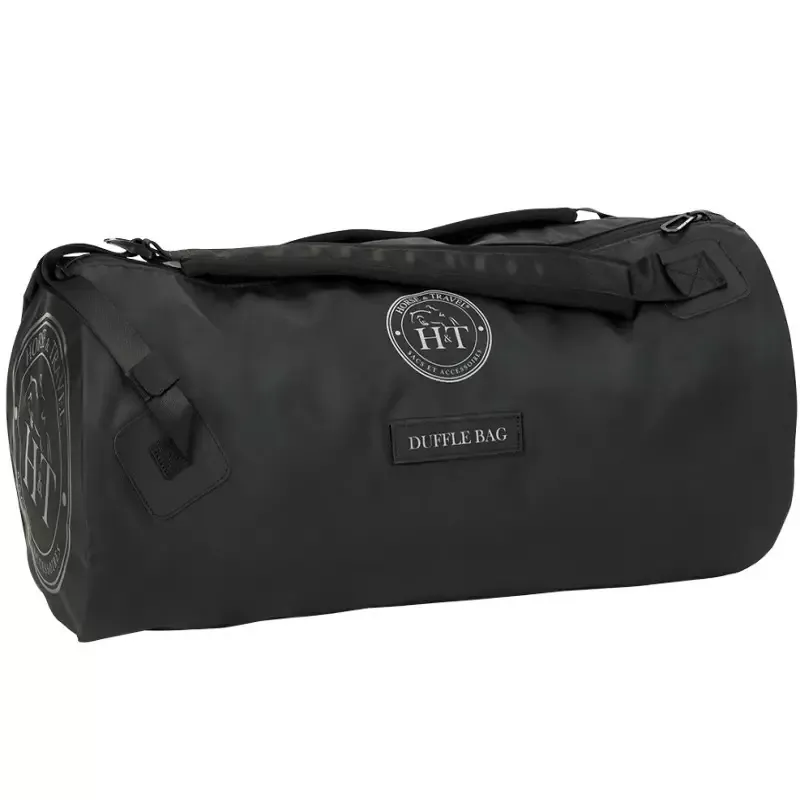 Meilleur Prix Sac quitation Duffle Bag 32L Horse and Travel - Noir
