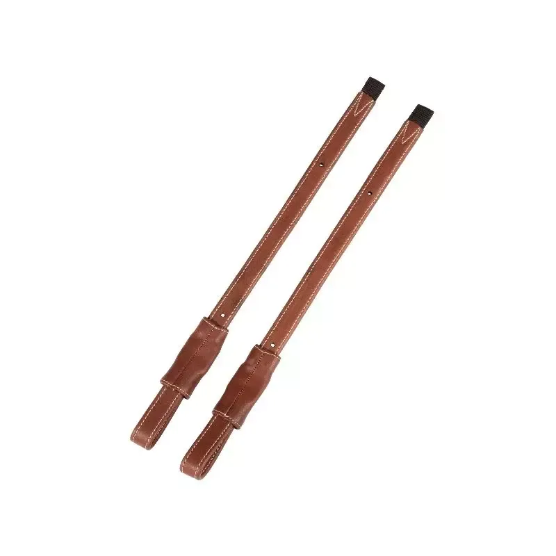 Produit De Marque Etrivires cheval cuir Mono Slim Antars - 3 - Marron