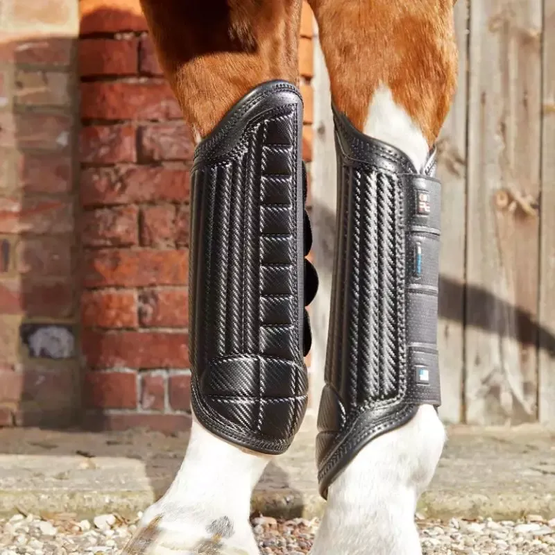 Dernier Modle Gutres cross cheval Carbon Tech Air Flex Eventing Boots postrieurs Premier Equine - M - Noir
