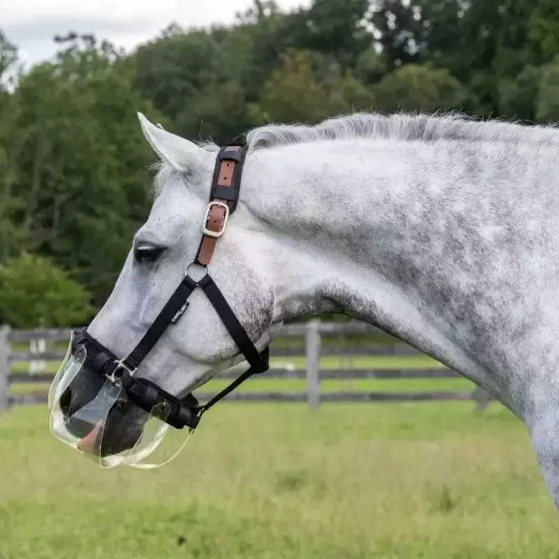 Licol cheval panier fourbure Breakway Thinline - Grand cheval - Trait - Noir Prix Cass