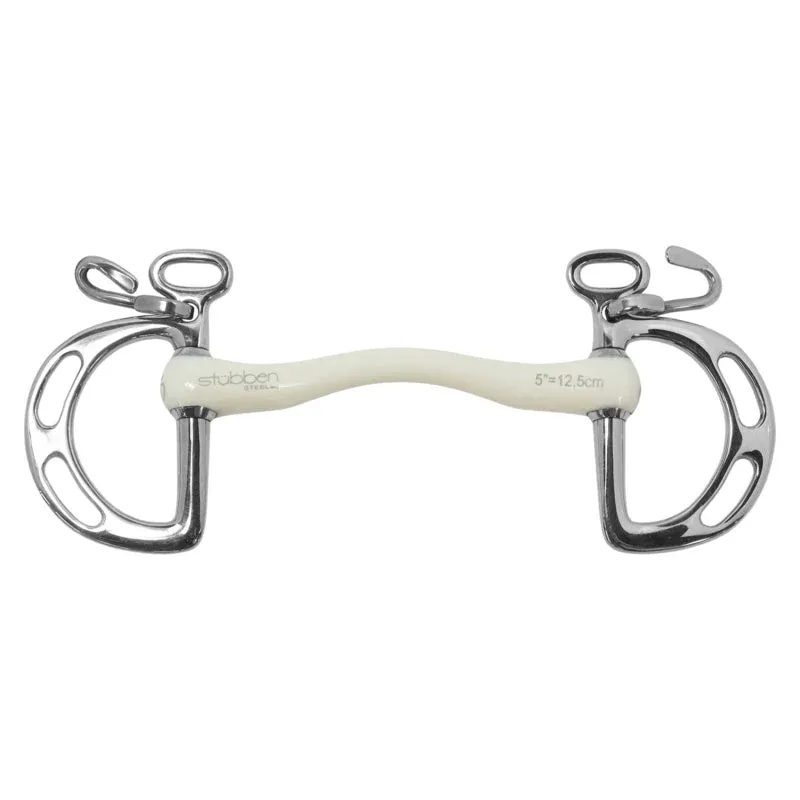 Kimblewick Bits Stbben Fine Line Flex Kimblewick 1309 - 11.5cm Bon March