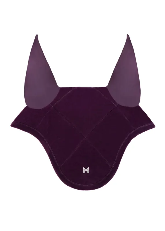 Maximilian Equestrian Velvet orejeras (Amethyst) - COB Offre Exclusive