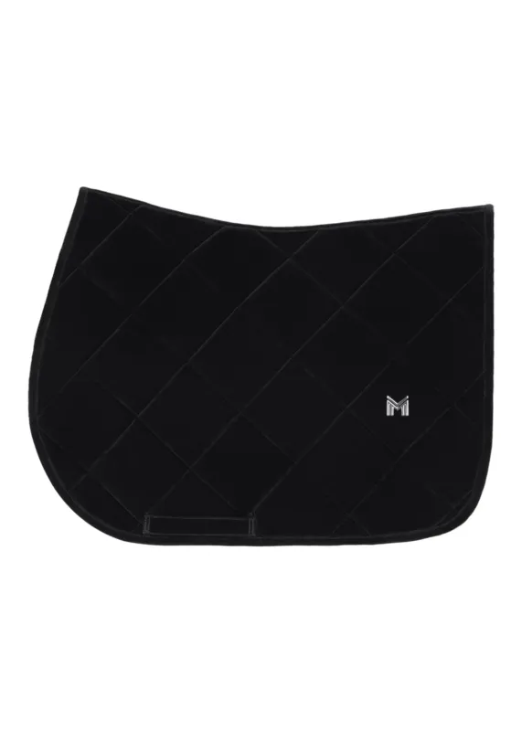 Maximilian Equestrian Velvet mantilla de salto (Black) - COB Livraison Express