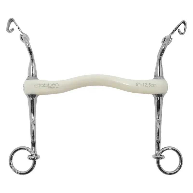 Weymouth Bits Stbben Fine Line Flex Weymouth 1310 - 12.5cm Nouveaut