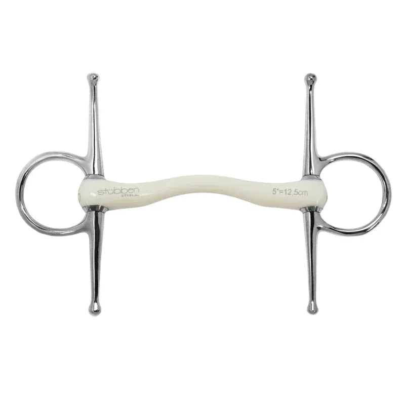 Quantit Limite Full Cheek Bits Stbben Fine Line Flex Full-Cheek Snaffle 1305 - 10.5cm