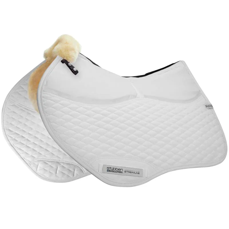 Offre Spciale Manta para caballo Stbben Streamline Adjuster Lambswool Jumping Pad - Black