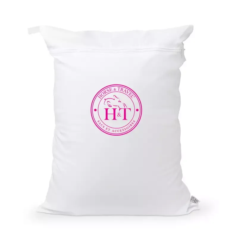 Offre Exclusive Sac de lavage textile quitation Laundry Bag Horse and Travel - Vert